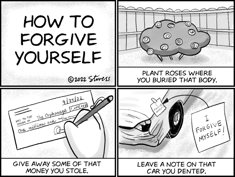 How to forgive yourself